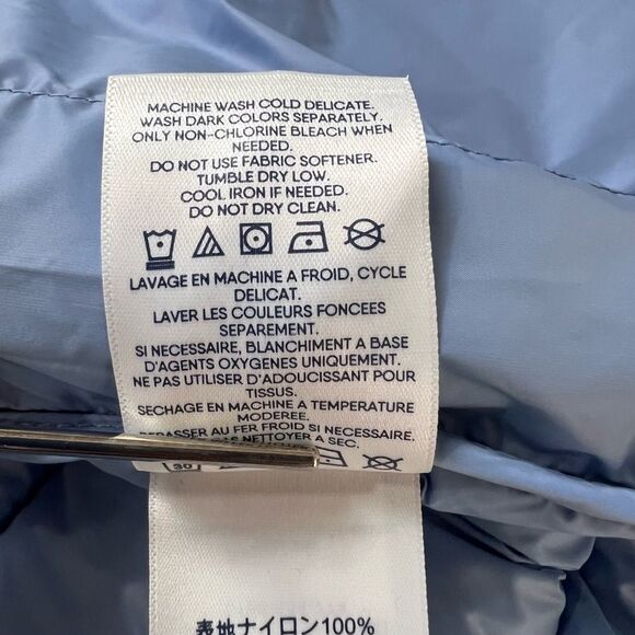 Lands’ End Wanderweight Ultralight Navy Blue Down Puffer Vest XL (46-48) - Picture 11 of 12